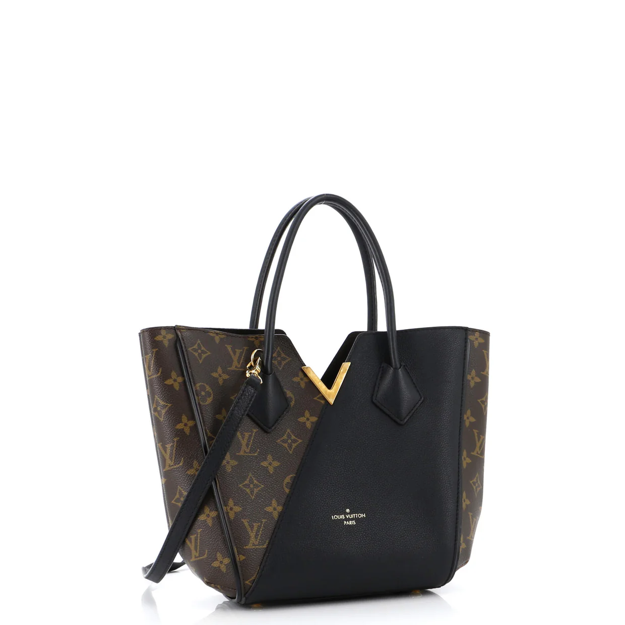 Kimono Handbag Monogram Canvas and Leather PM - Deep Luxury