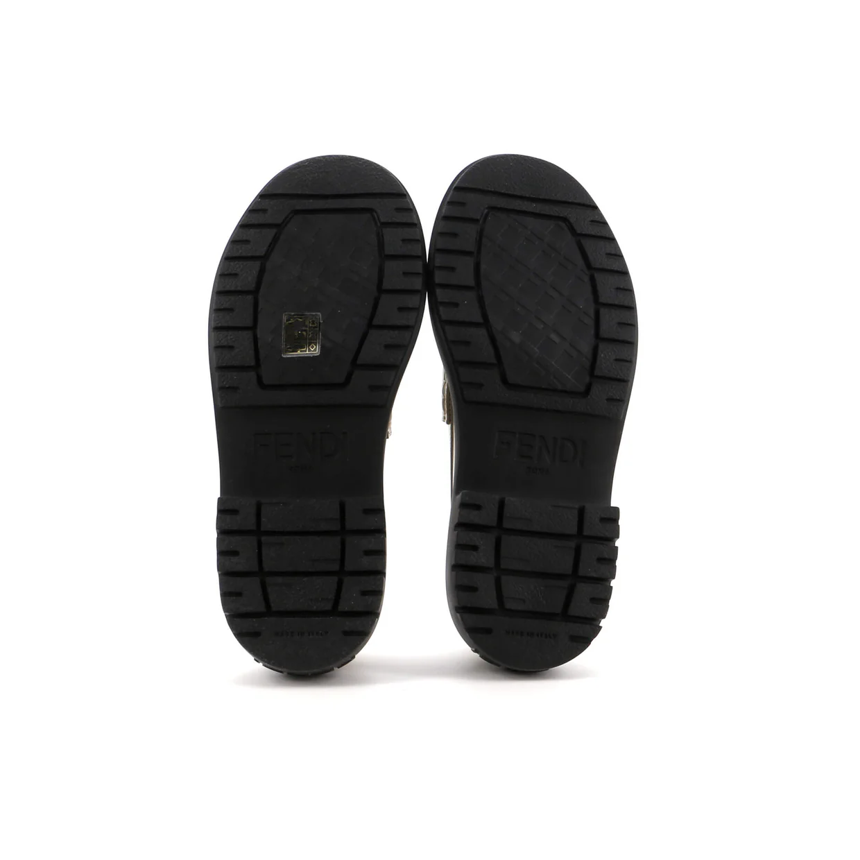 Women's Fendigraphy Lug Sole Loafers Leather - Deep Luxury