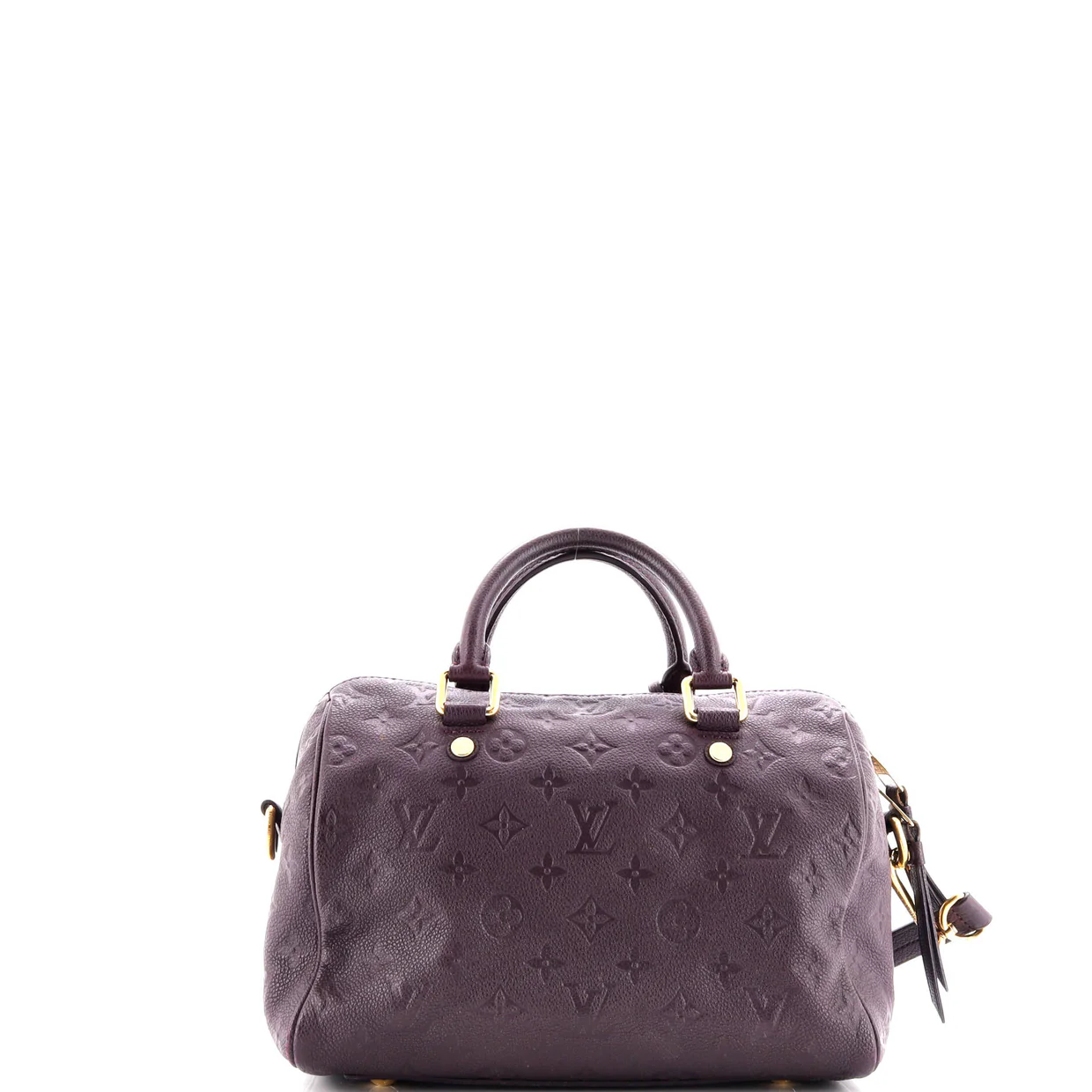 Speedy Bandouliere Bag Monogram Empreinte Leather 25 - Deep Luxury