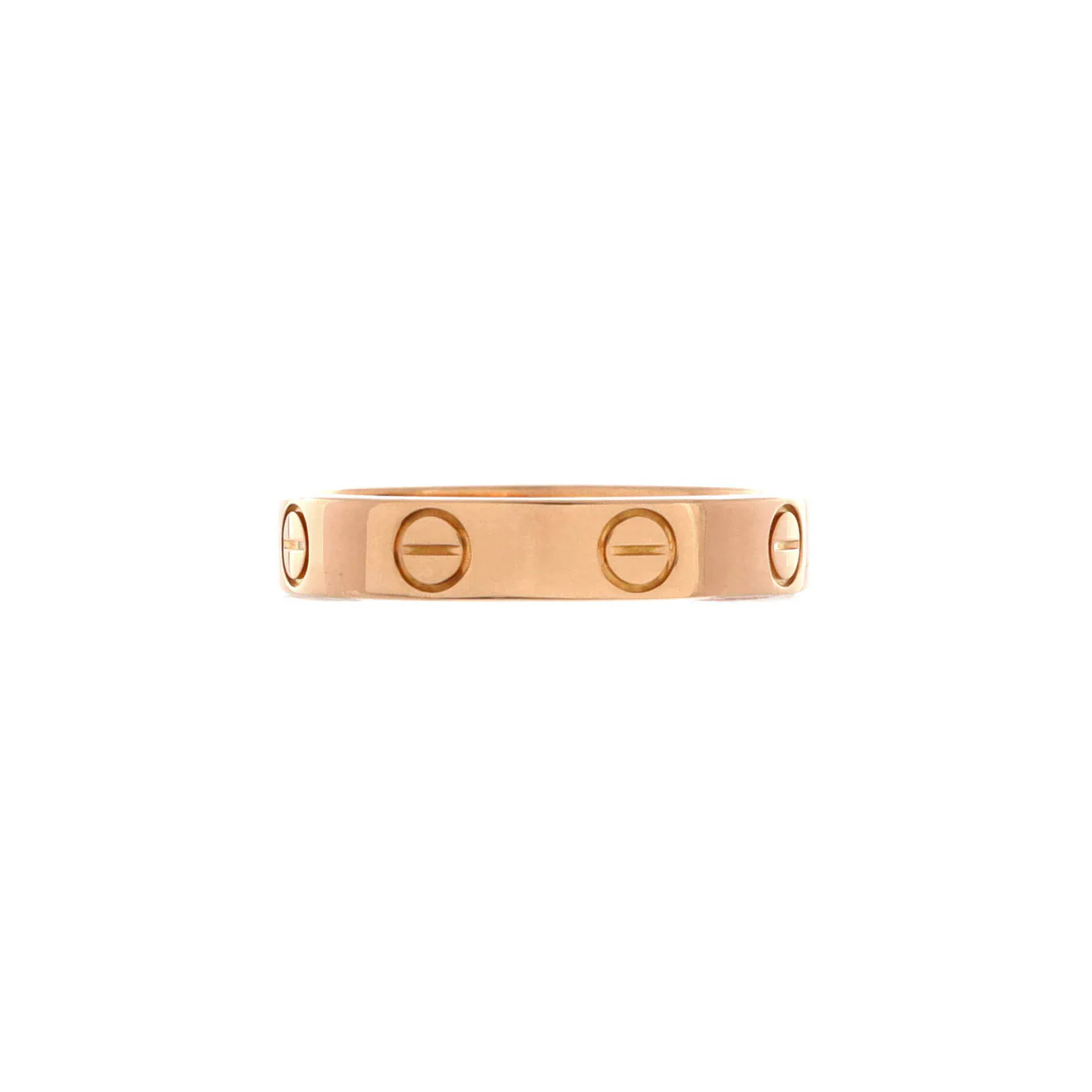 Love Wedding Band Ring 18K Rose Gold - Deep Luxury