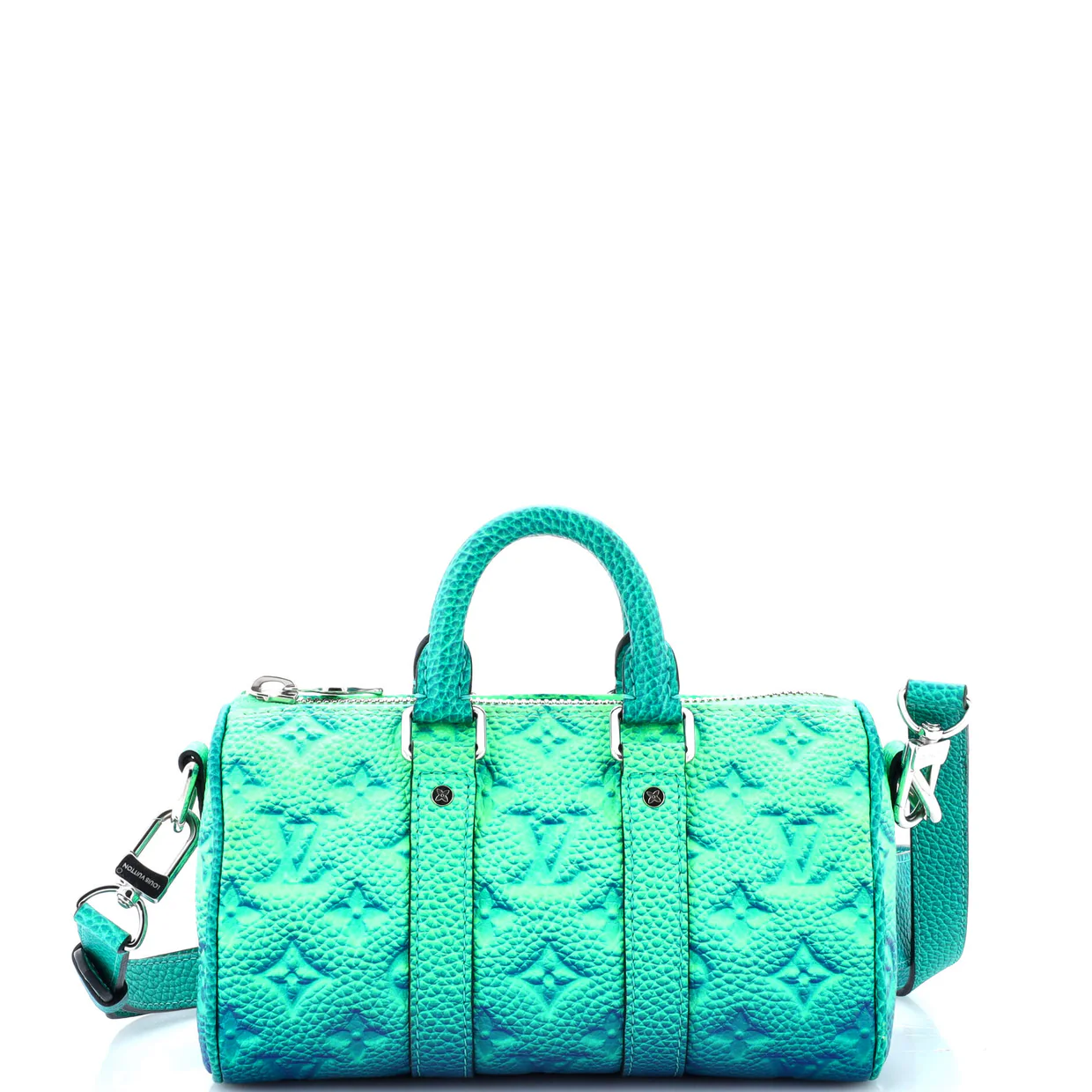 Keepall Bandouliere Bag Limited Edition Illusion Monogram Taurillon Leather XS - Deep Luxury