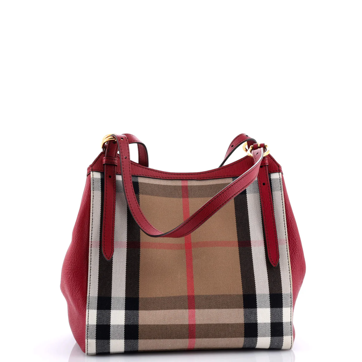 Canterbury Tote House Check Canvas Small - Deep Luxury