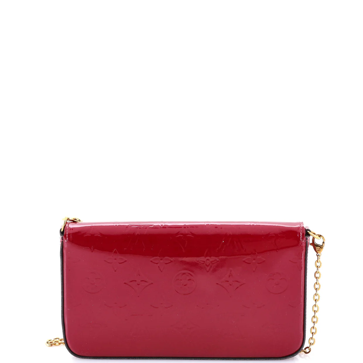 Felicie Pochette Monogram Vernis - Deep Luxury