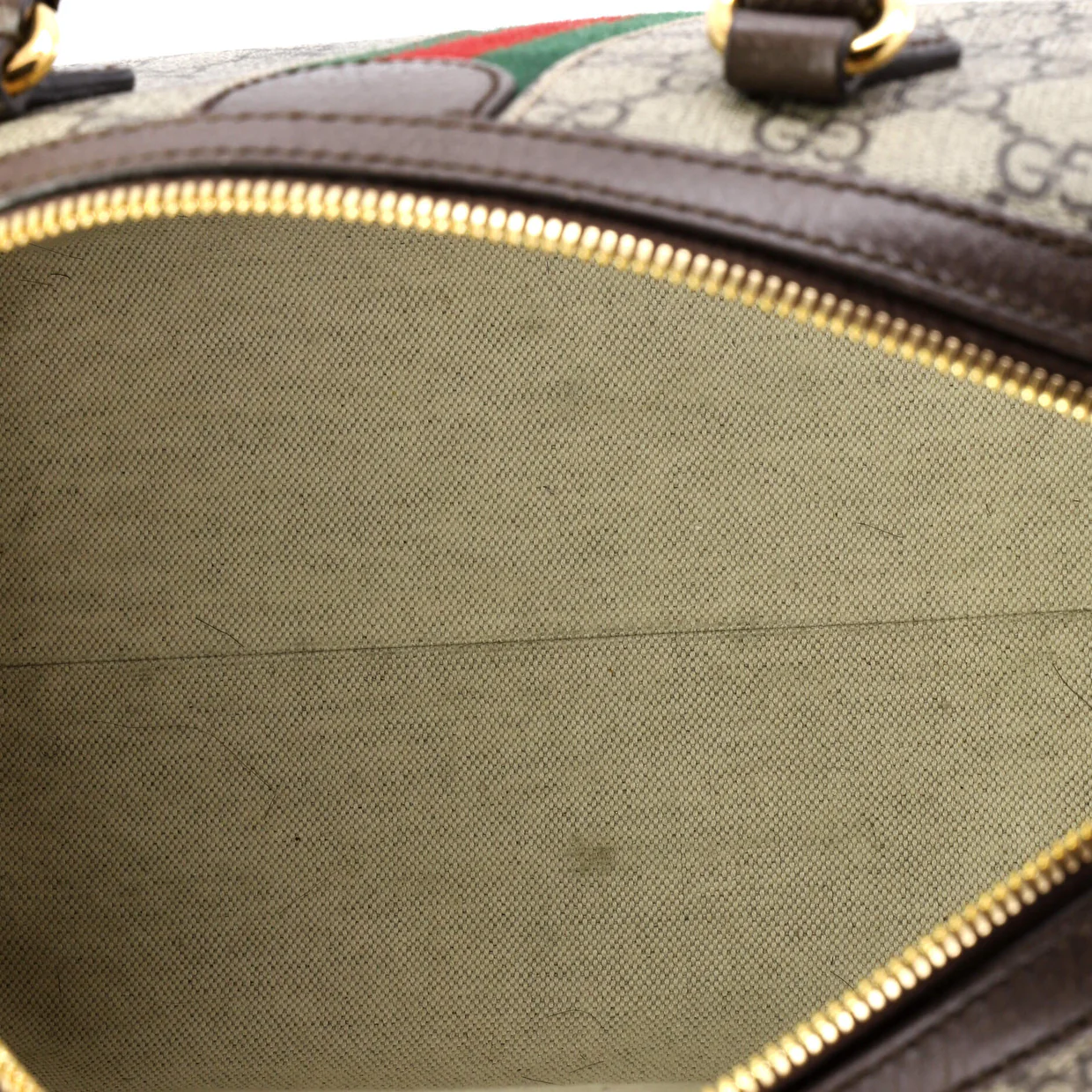 Ophidia Convertible Boston Bag GG Coated Canvas Medium - Deep Luxury