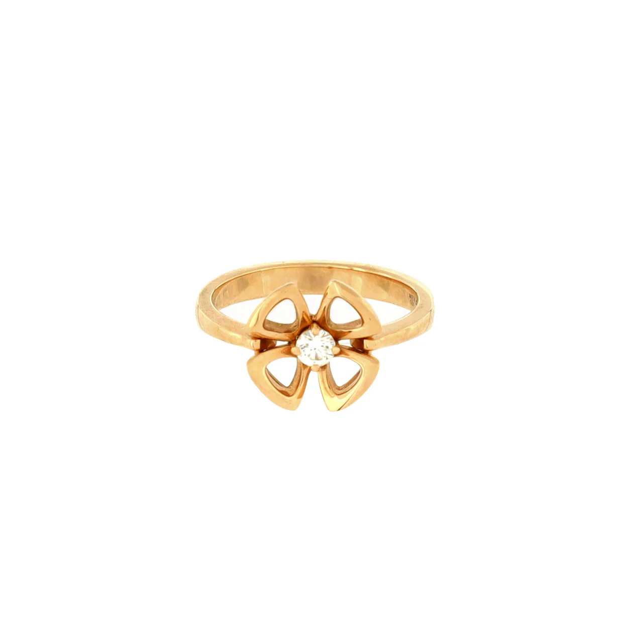 Fiorever Ring 18K Rose Gold and Diamond - Deep Luxury