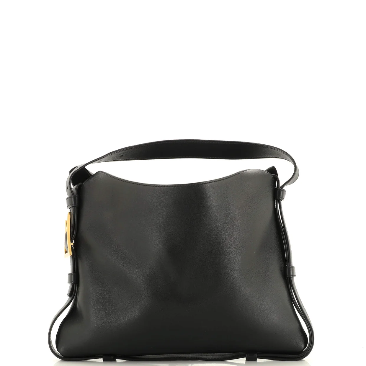 Cradle Shoulder Bag Leather Medium - Deep Luxury
