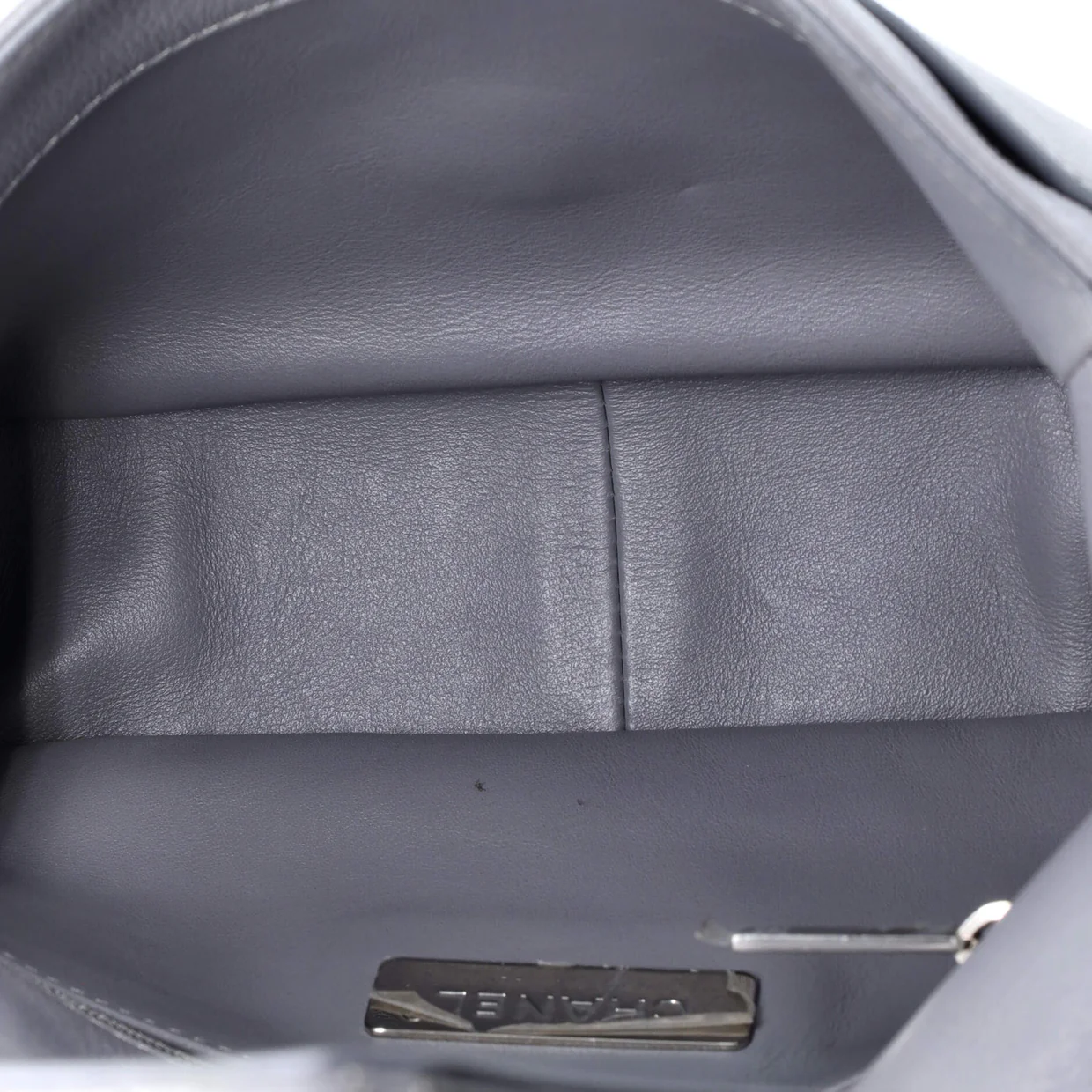 Two Tone Envelope Flap Bag Quilted Calfskin Medium - Deep Luxury