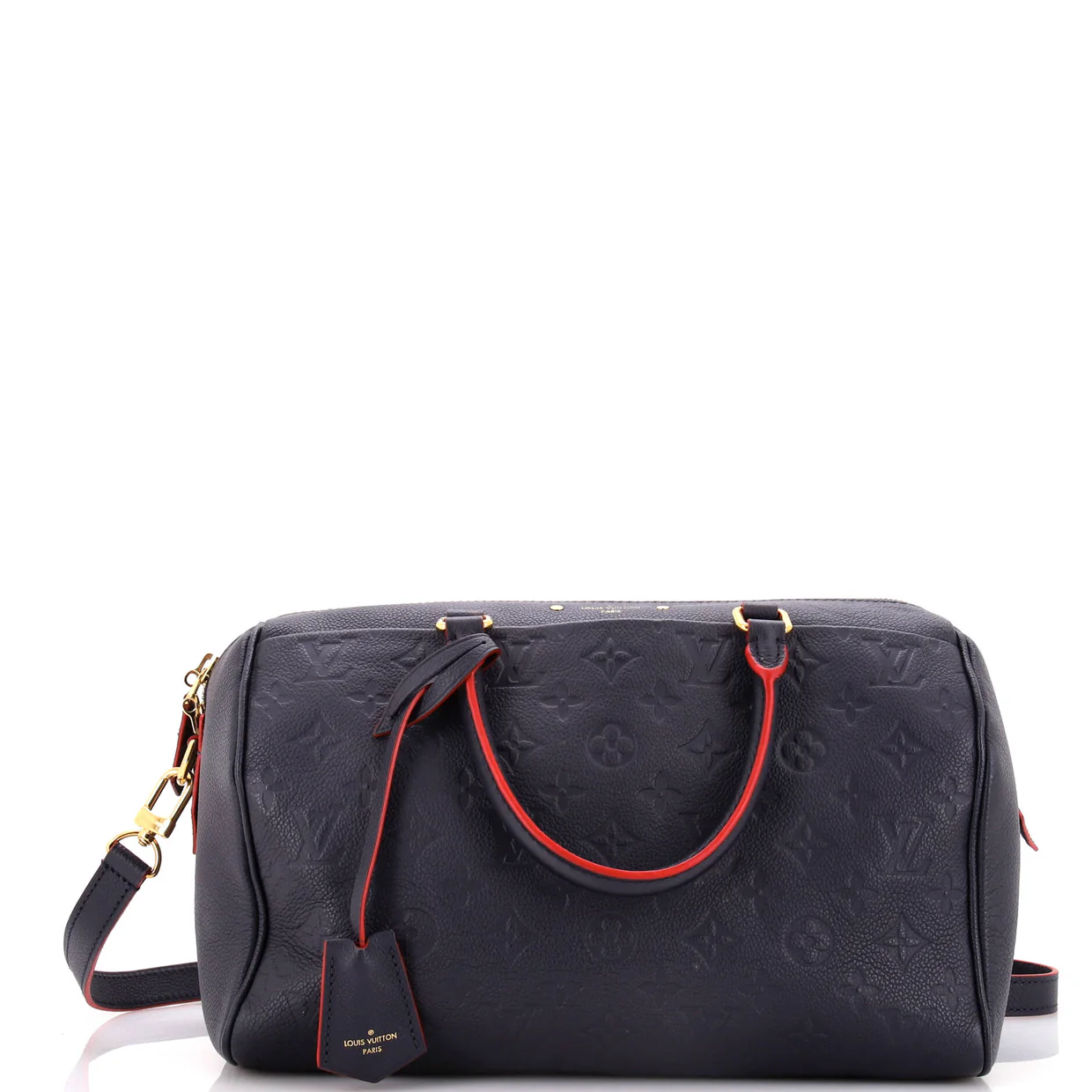 Speedy Bandouliere NM Bag Monogram Empreinte Leather 30 - Deep Luxury