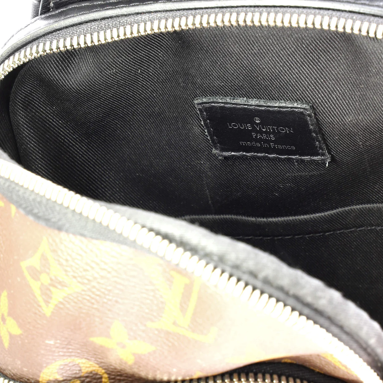 Avenue Sling Bag NM Macassar Monogram Canvas - Deep Luxury