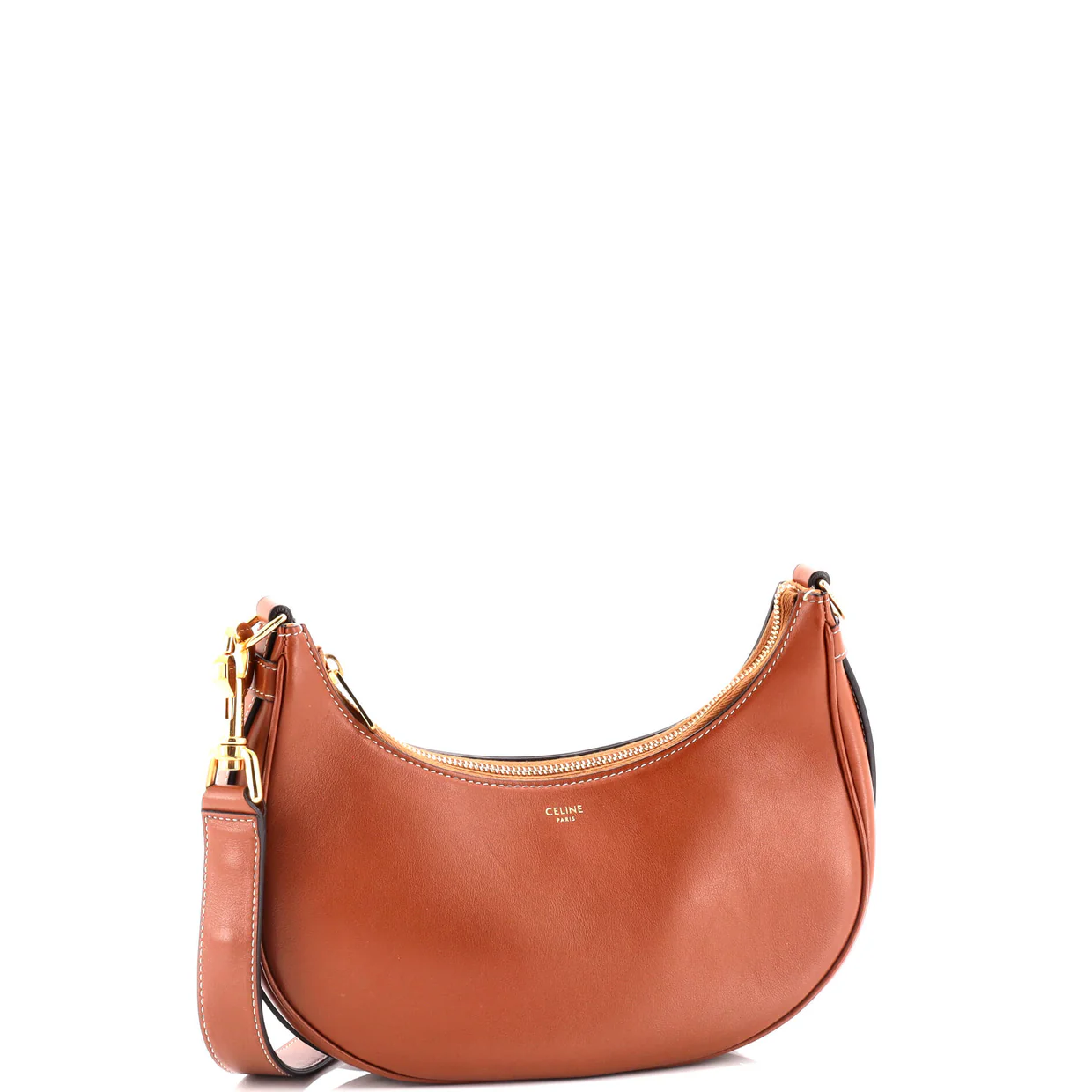 Ava Strap Bag Leather Medium - Deep Luxury