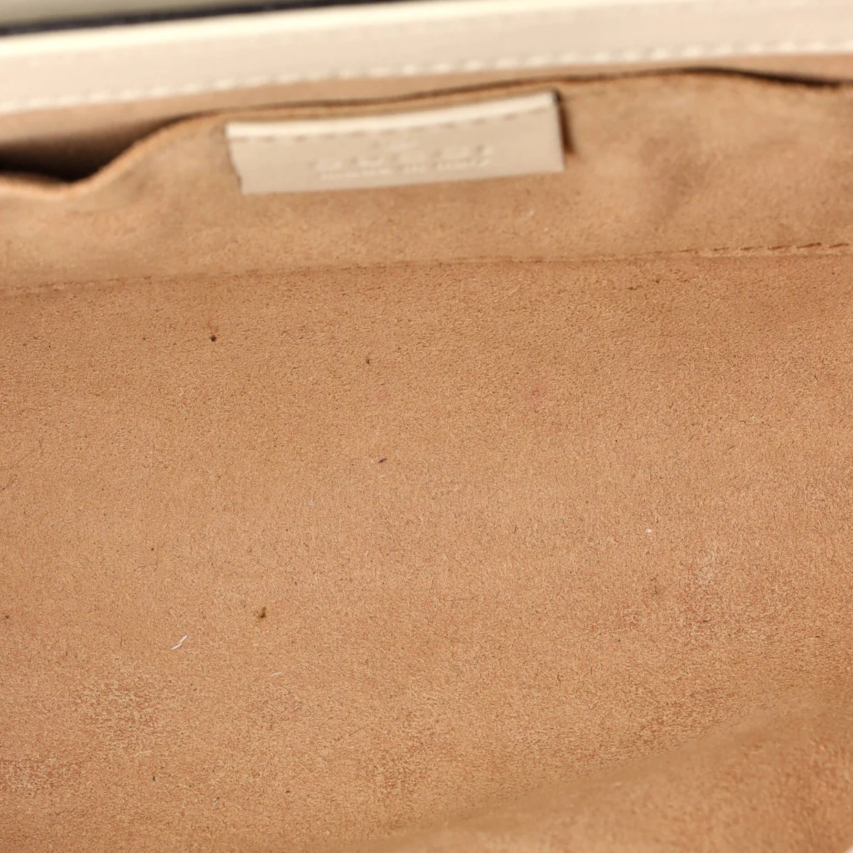 Pearly Padlock Shoulder Bag GG Coated Canvas with Studded Leather Small - Deep Luxury