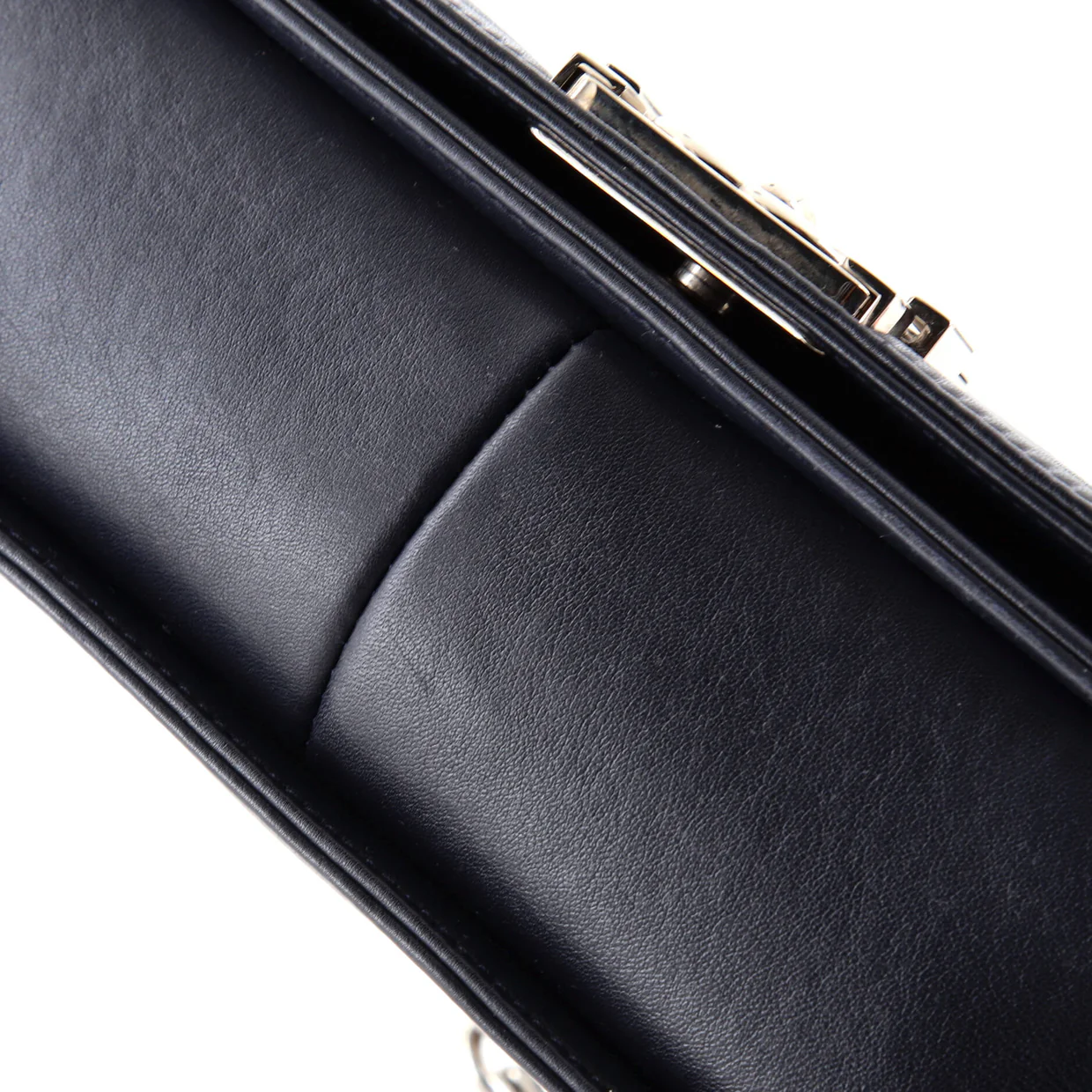 Boy Flap Bag Chevron Calfskin New Medium - Deep Luxury