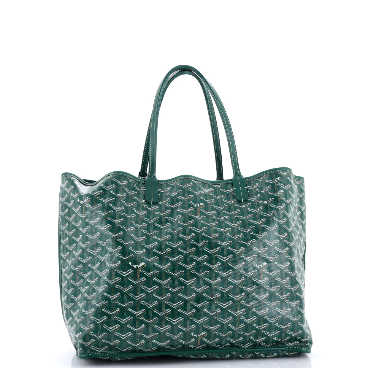 Anjou Reversible Tote Coated Canvas PM - Deep Luxury