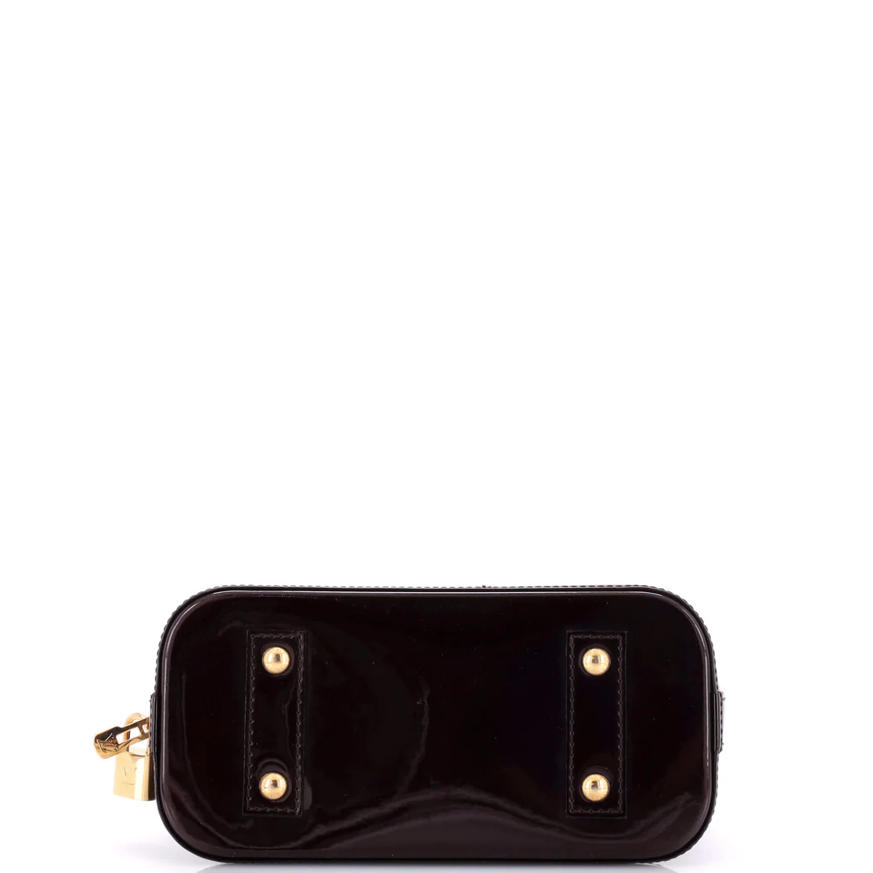 Alma Handbag Monogram Vernis BB - Deep Luxury