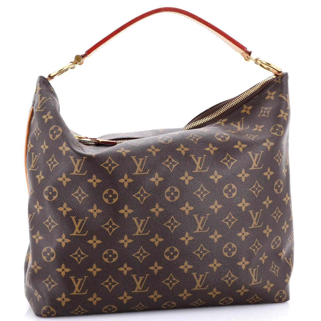 Sully Handbag Monogram Canvas MM - Deep Luxury