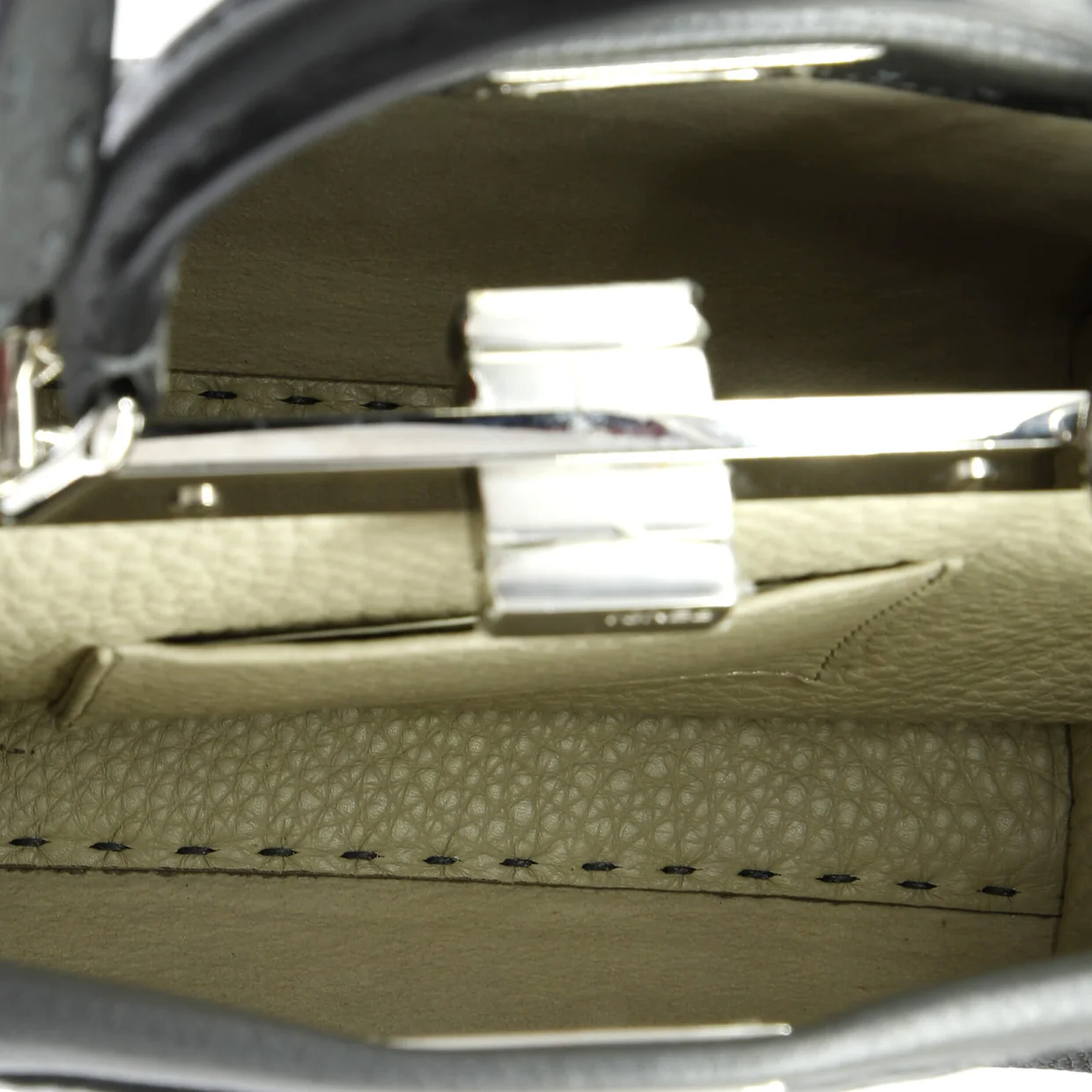 Selleria Peekaboo Bag Leather Mini - Deep Luxury