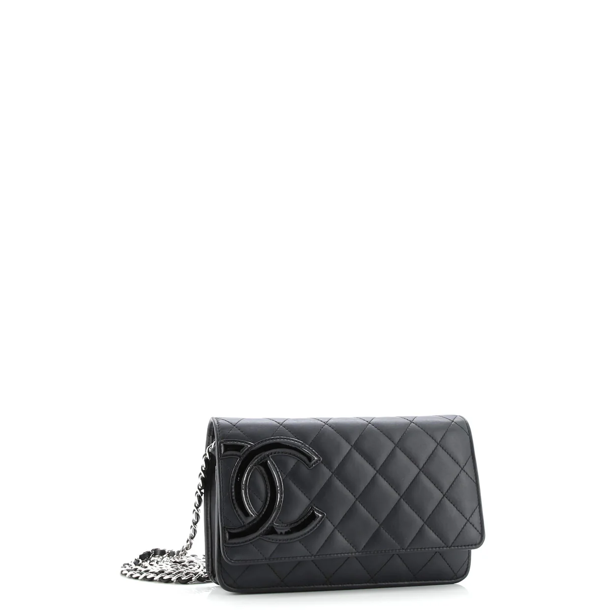 Cambon Wallet on Chain Quilted Leather - Deep Luxury