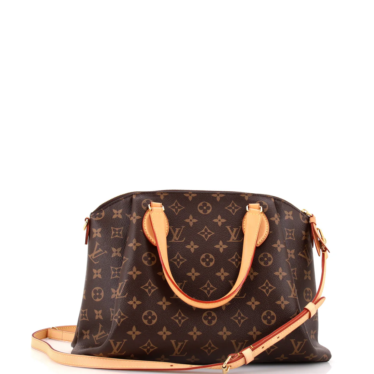 Rivoli Handbag Monogram Canvas MM - Deep Luxury