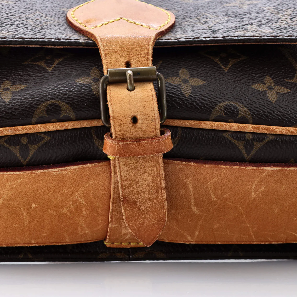 Cartouchiere Handbag Monogram Canvas MM - Deep Luxury