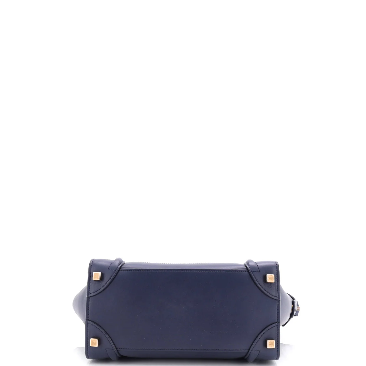 Luggage Bag Smooth Leather Micro - Deep Luxury