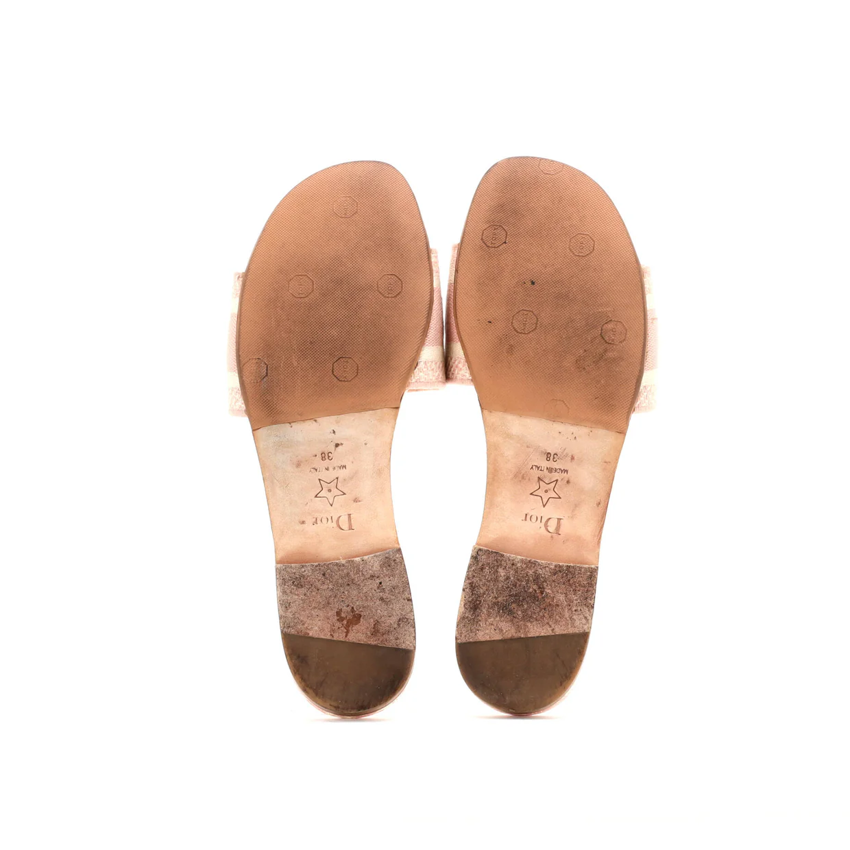 Women's Dway Flat Sandals Embroidered Canvas - Deep Luxury