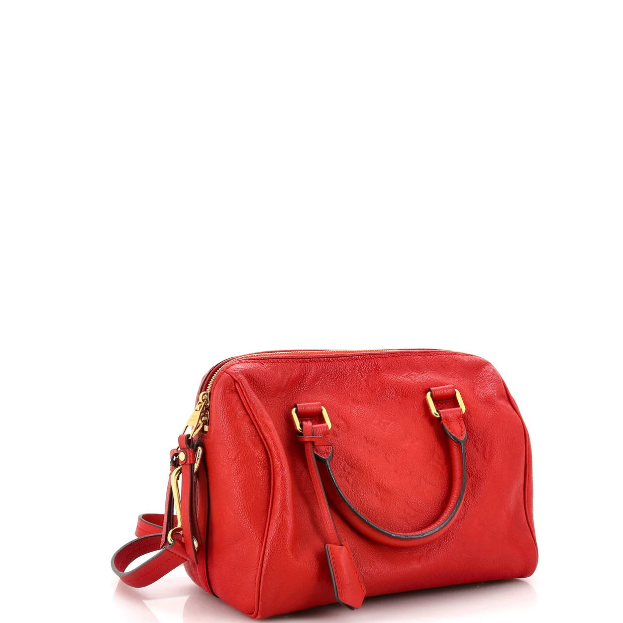 Speedy Bandouliere Bag Monogram Empreinte Leather 25 - Deep Luxury