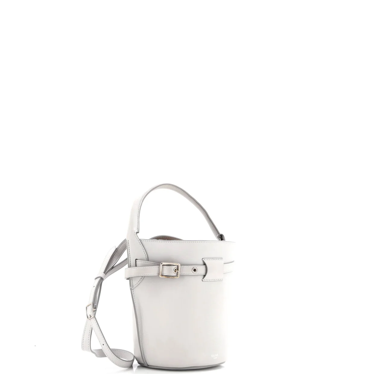 Big Bag Bucket Leather Nano - Deep Luxury