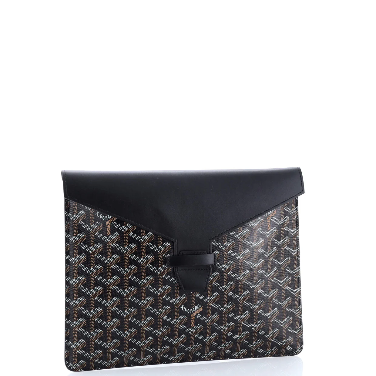 Camondo Horizontal Clutch II Coated Canvas MM - Deep Luxury