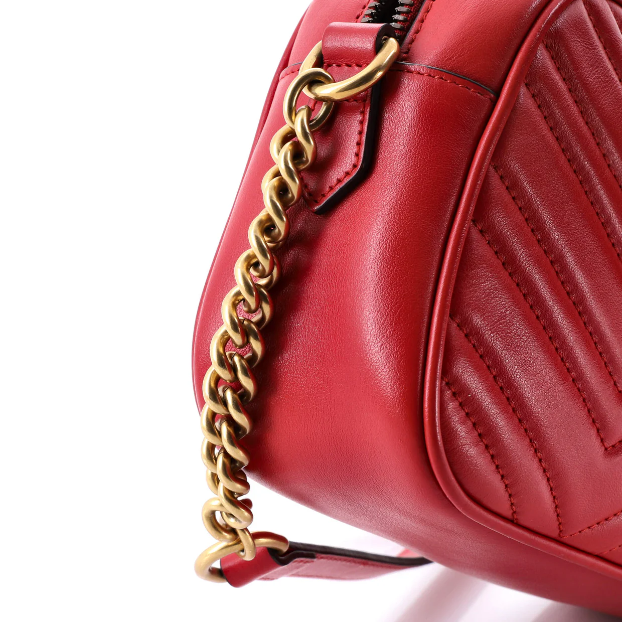 GG Marmont Shoulder Bag Matelasse Leather Small - Deep Luxury