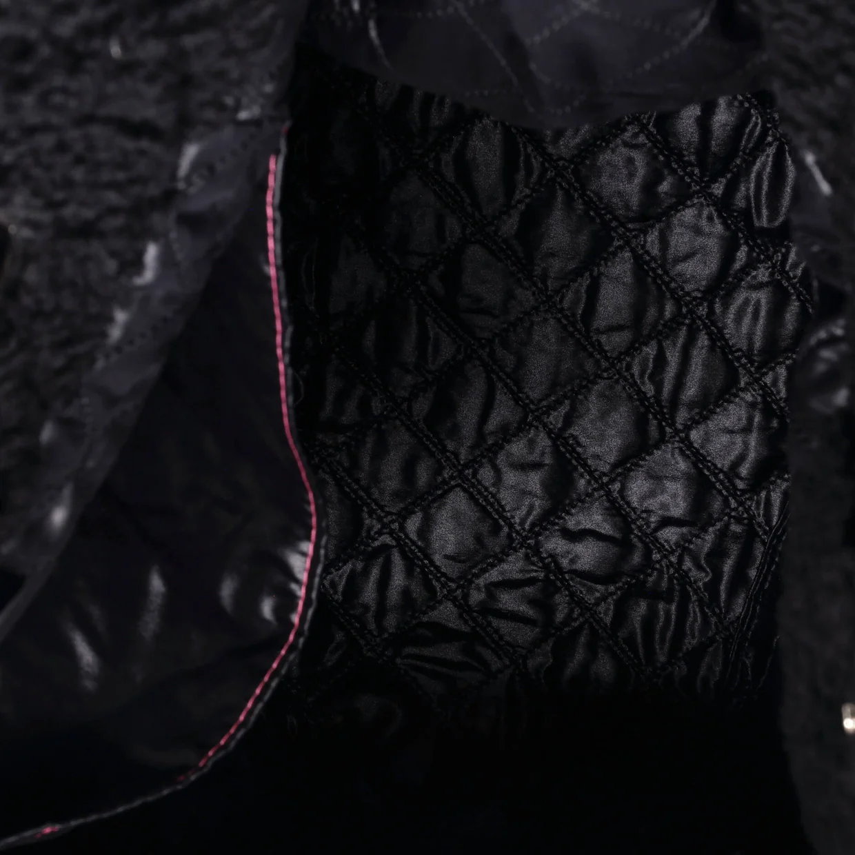 Coco Neige Shopping Tote Quilted Shearling Large - Deep Luxury