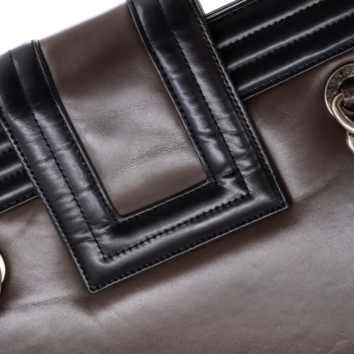 Boy Tote Glazed Calfskin Small - Deep Luxury