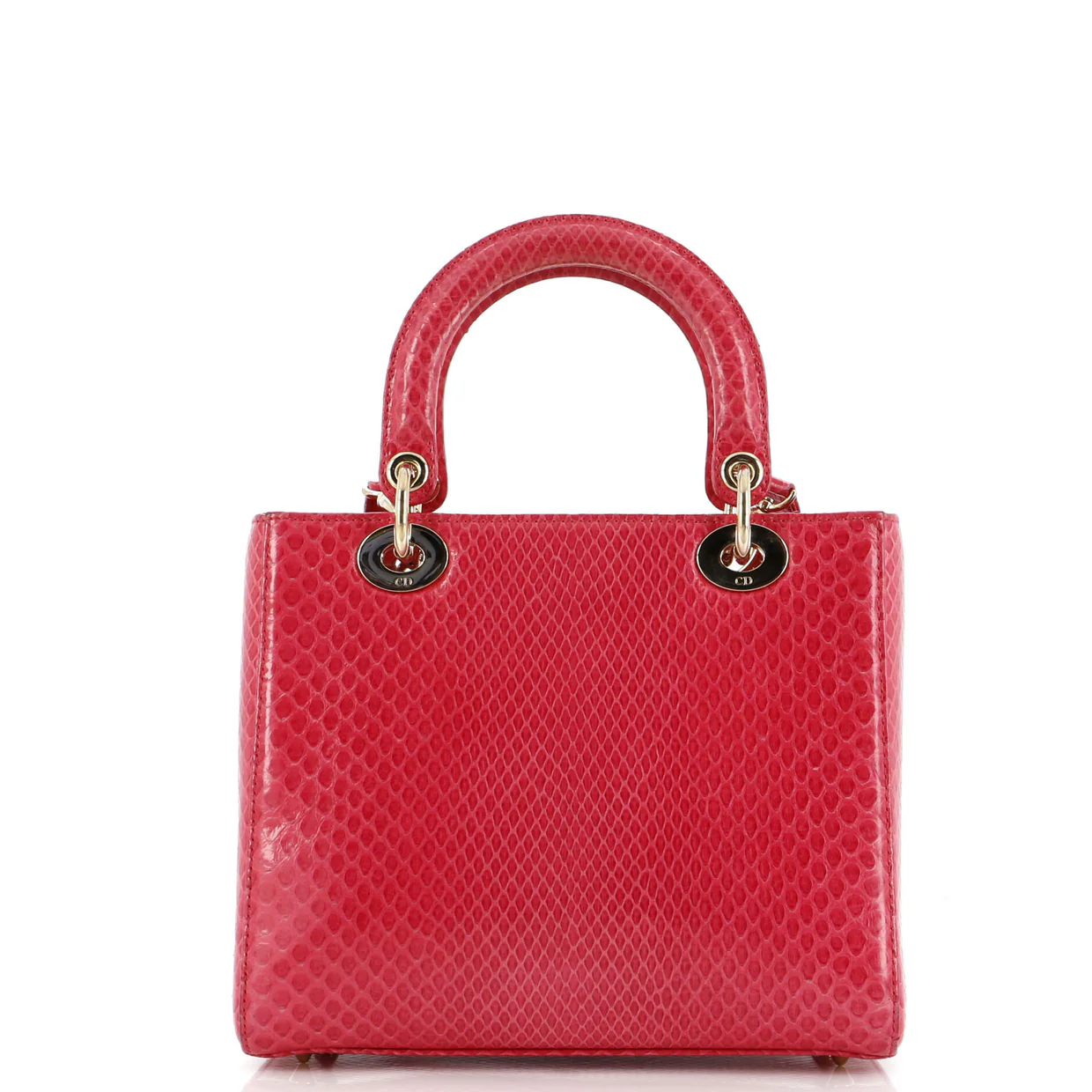 Lady Dior Bag Python Medium - Deep Luxury