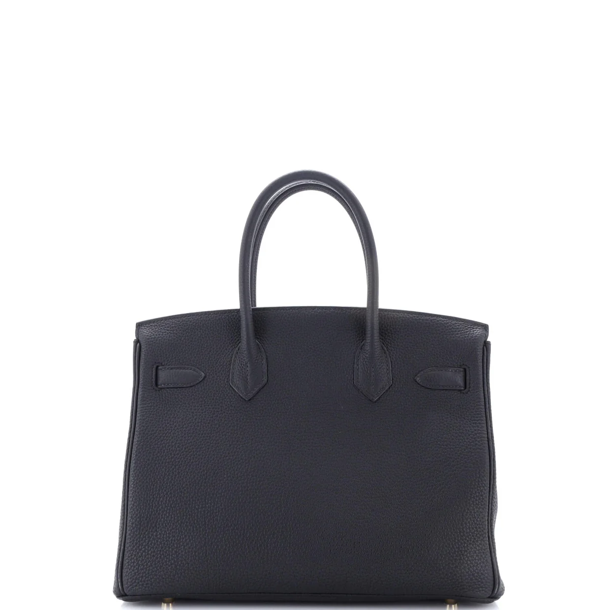 Birkin Handbag Noir Togo with Gold Hardware 30 - Deep Luxury