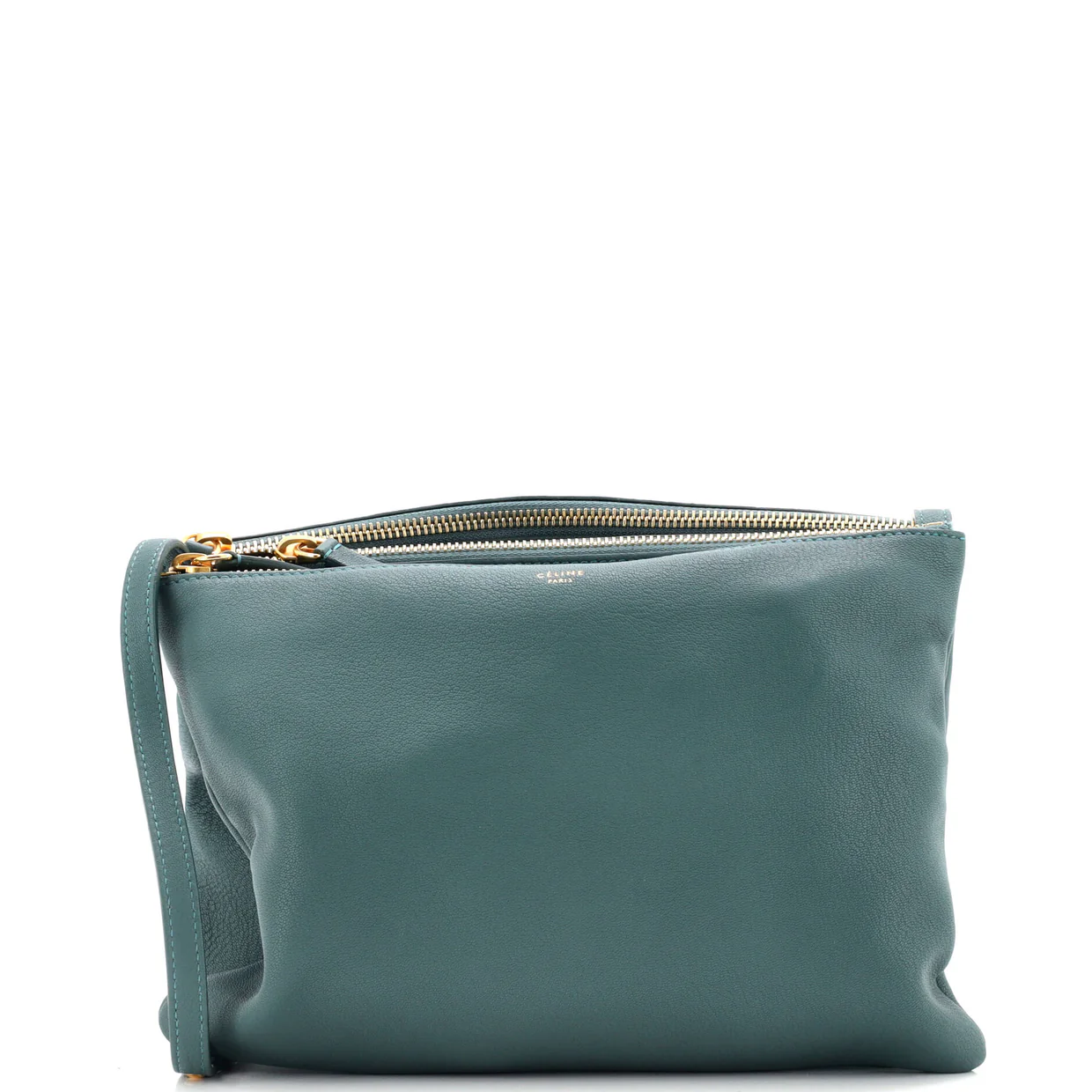 Trio Crossbody Bag Leather Small - Deep Luxury