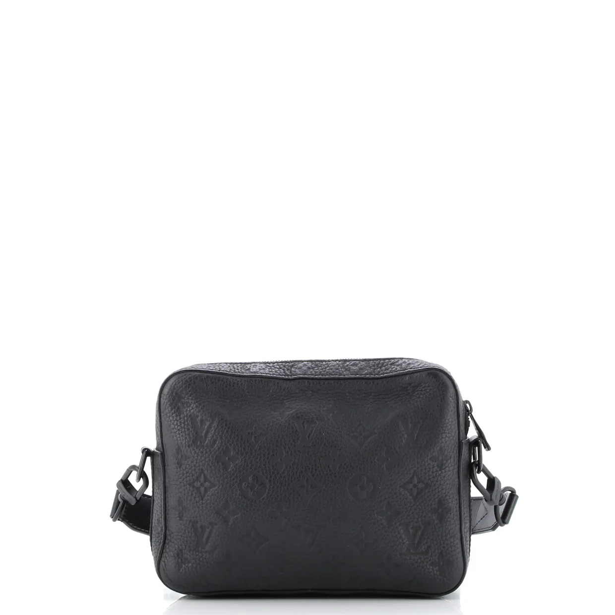 Steamer Messenger Bag Monogram Taurillon Leather - Deep Luxury