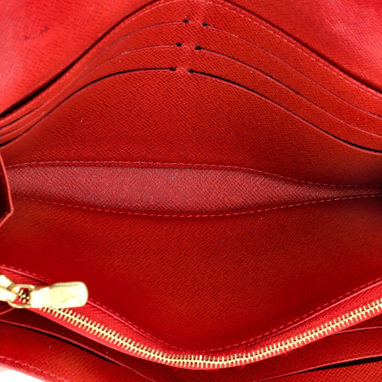 Sarah Wallet NM Studded Damier - Deep Luxury