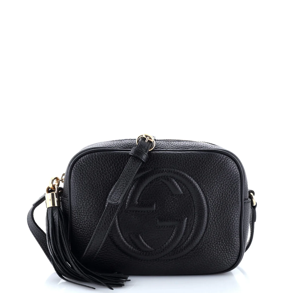 Soho Disco Crossbody Bag Leather Small - Deep Luxury