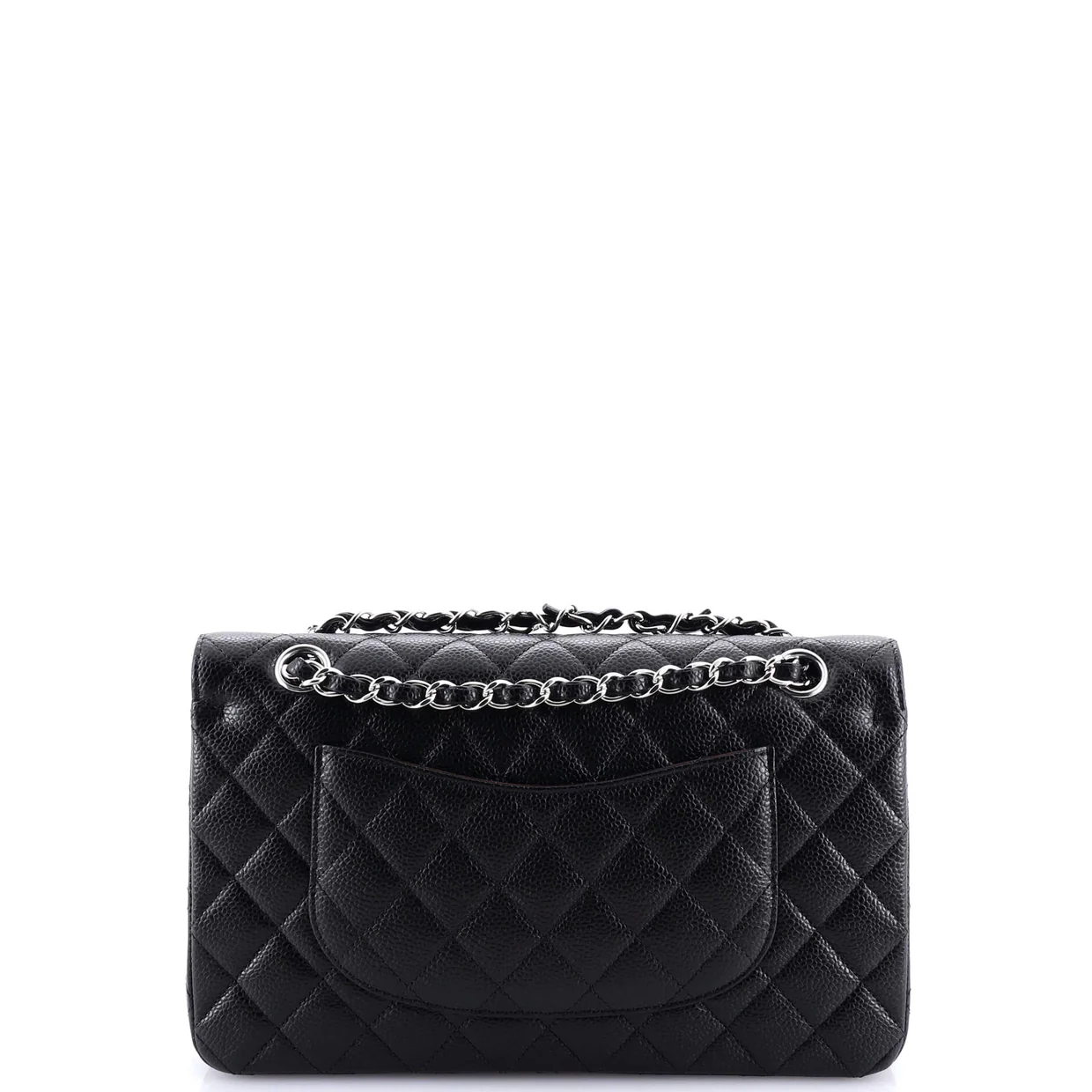 Classic Double Flap Bag Quilted Caviar Medium - Deep Luxury