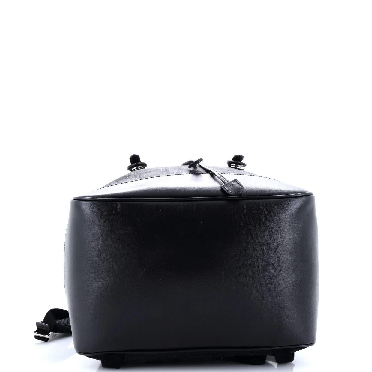 Interlocking G Patch Drawstring Flap Backpack GG Coated Canvas Medium - Deep Luxury