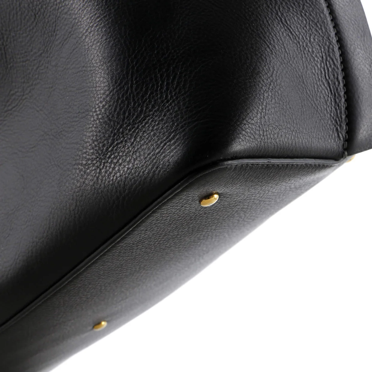 VLogo Escape Tote Leather Medium - Deep Luxury