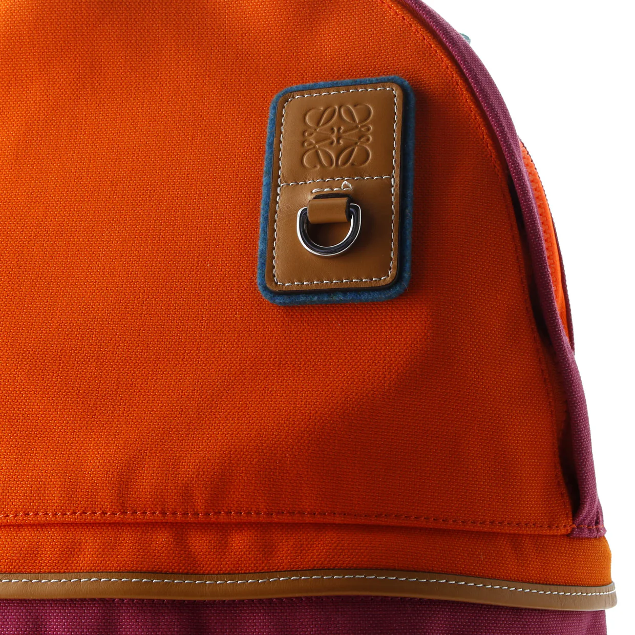 Eye/Loewe/Nature Tech Backpack Canvas with Leather - Deep Luxury