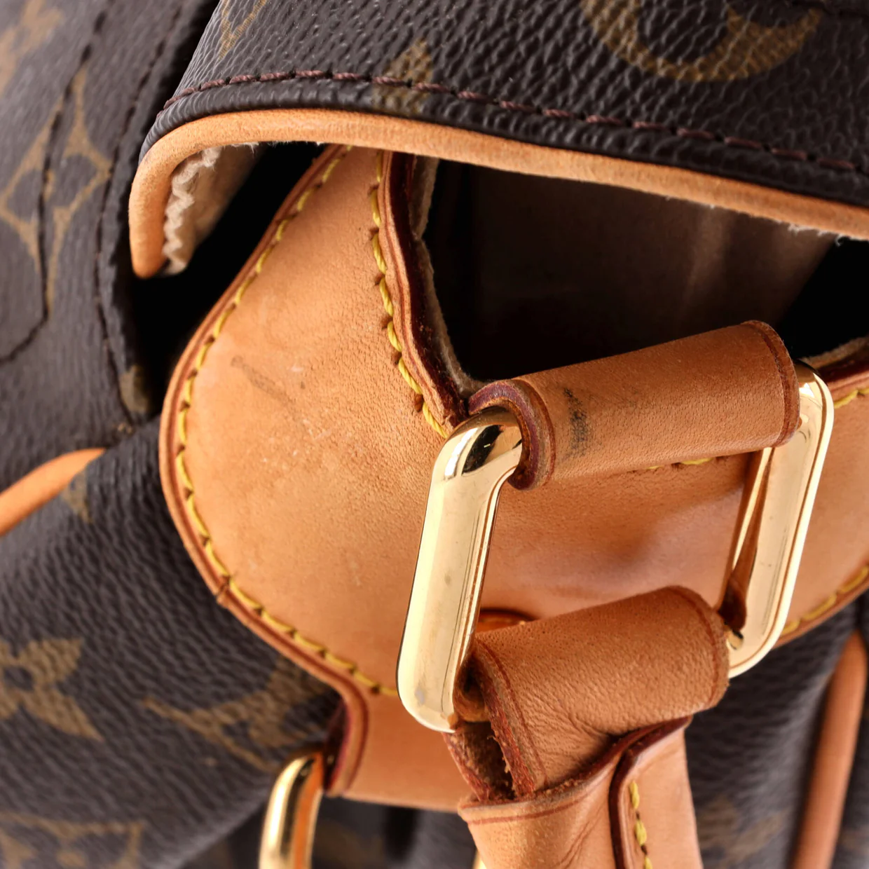 Beverly Handbag Monogram Canvas MM - Deep Luxury