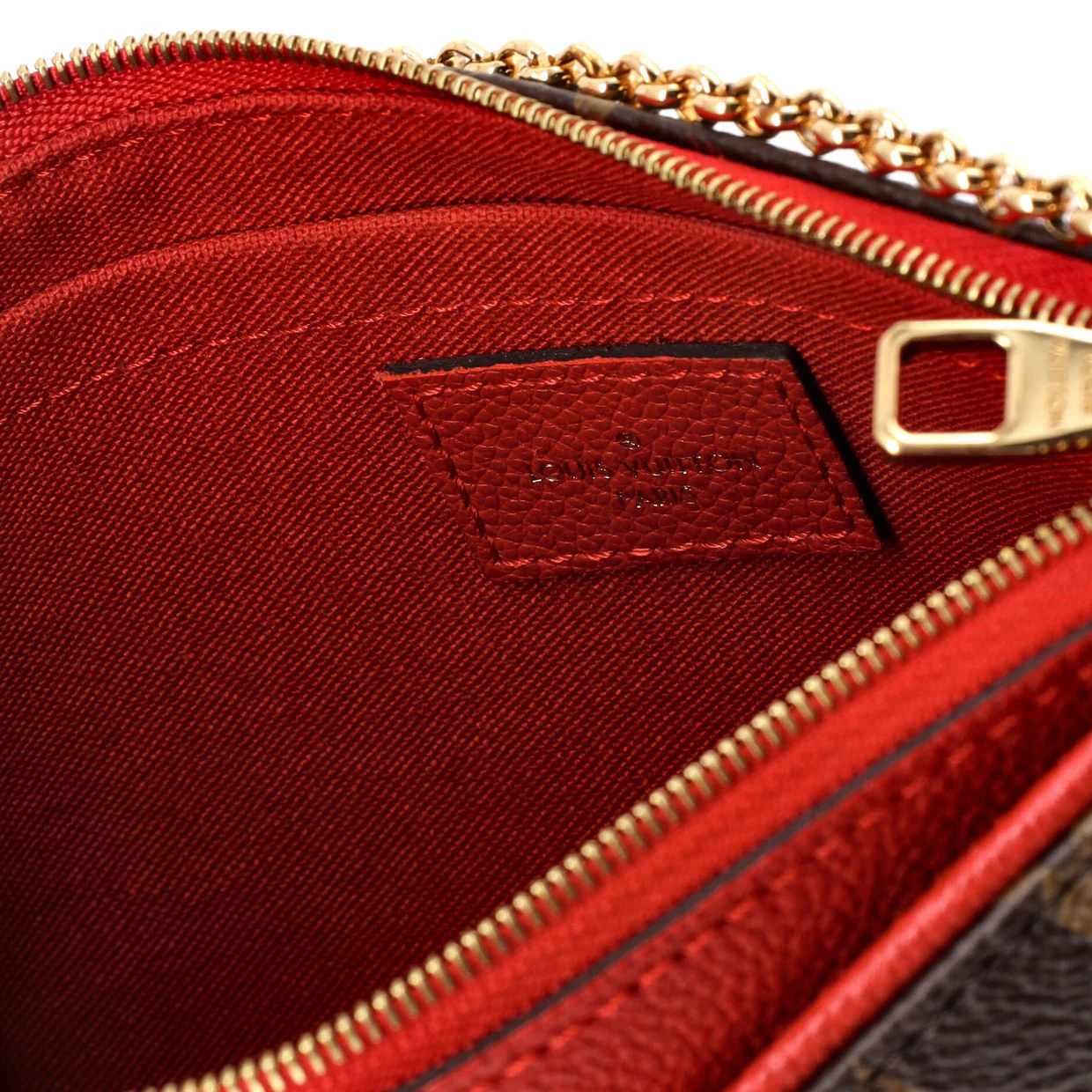 Pallas Clutch Monogram Canvas with Leather - Deep Luxury