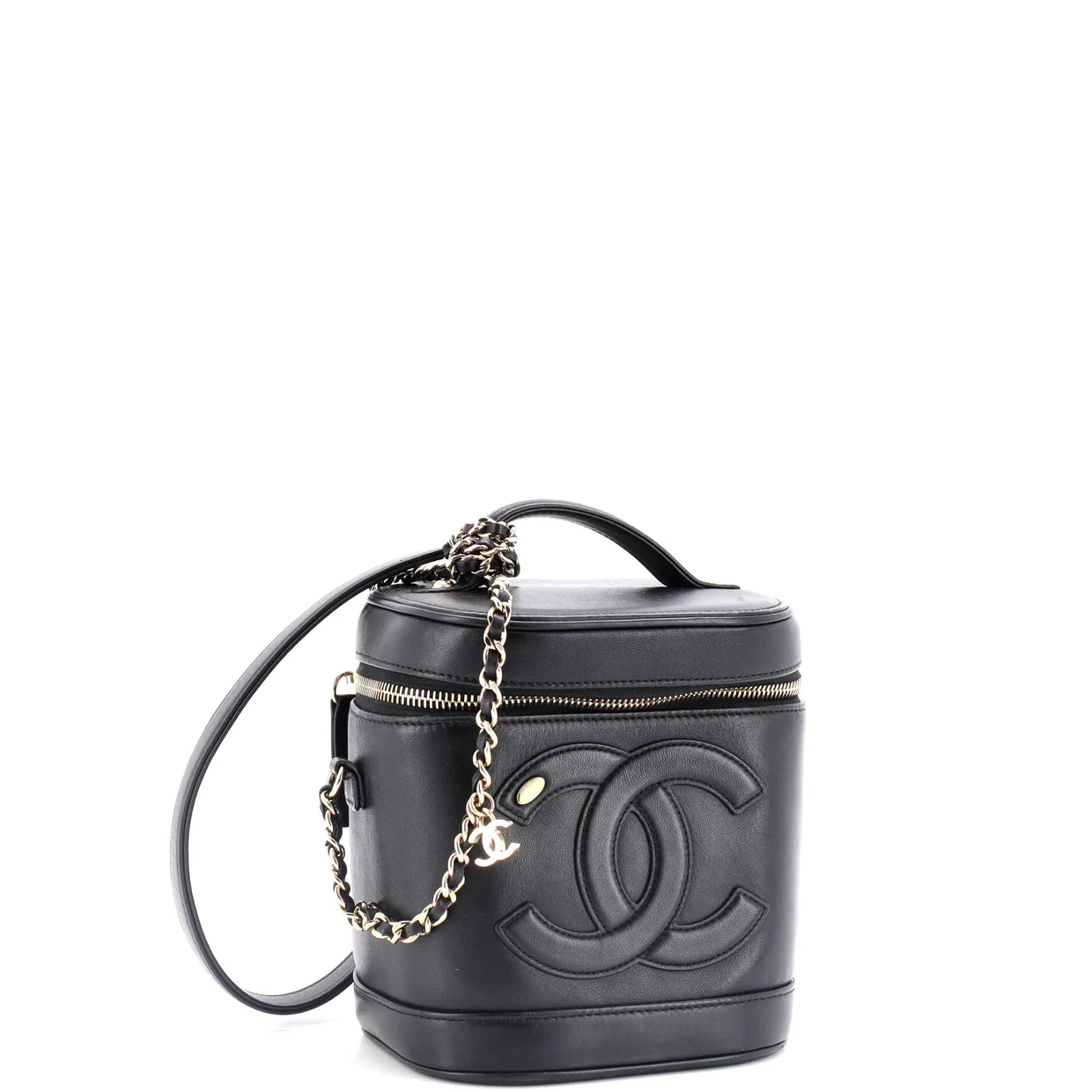 CC Mania Vanity Case Lambskin - Deep Luxury