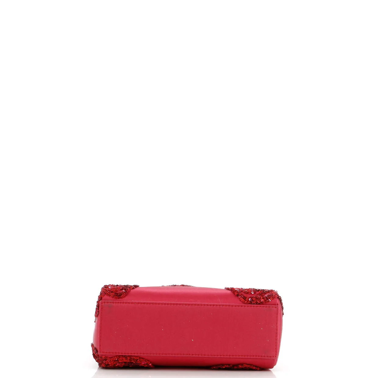 Lady Dior Bag Embellished Satin Mini - Deep Luxury