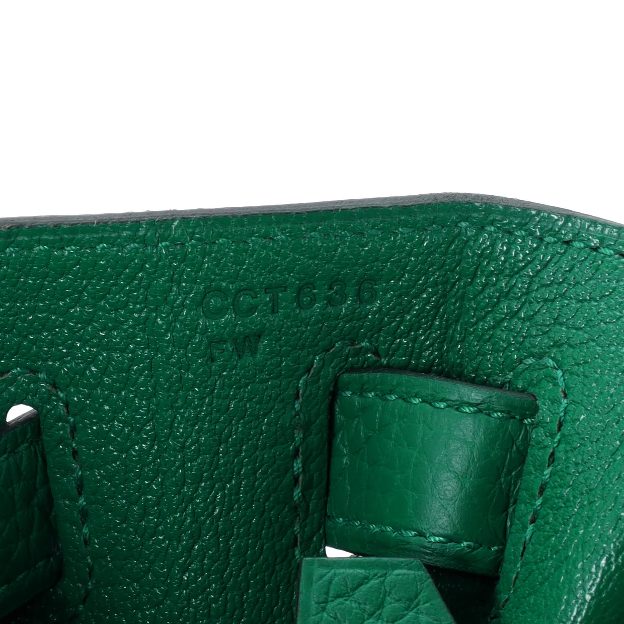Kelly Handbag Vert Vertigo Togo with Palladium Hardware 32 - Deep Luxury