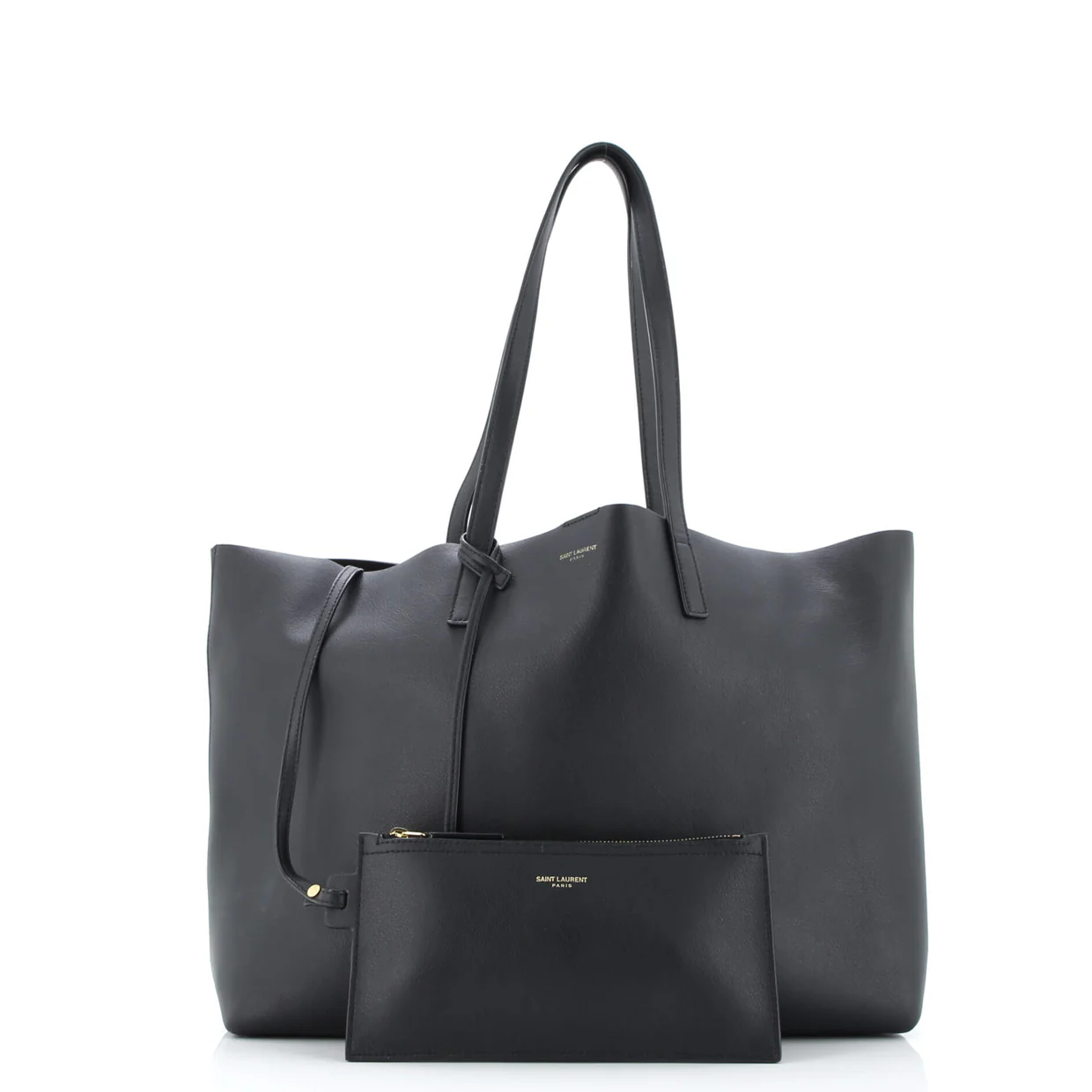 Shopper Tote Leather Large - Deep Luxury