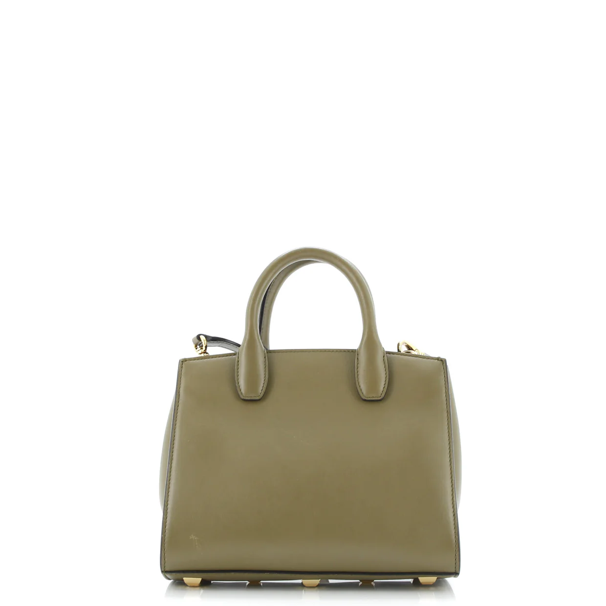 Studio Box Satchel Leather Small - Deep Luxury