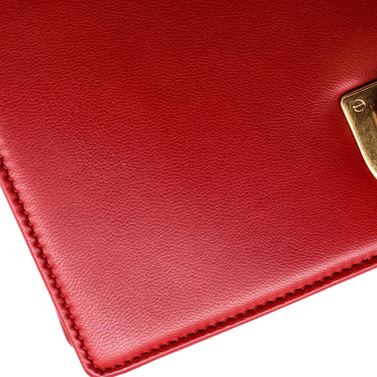 Diorama Flap Bag Studded Leather Small - Deep Luxury