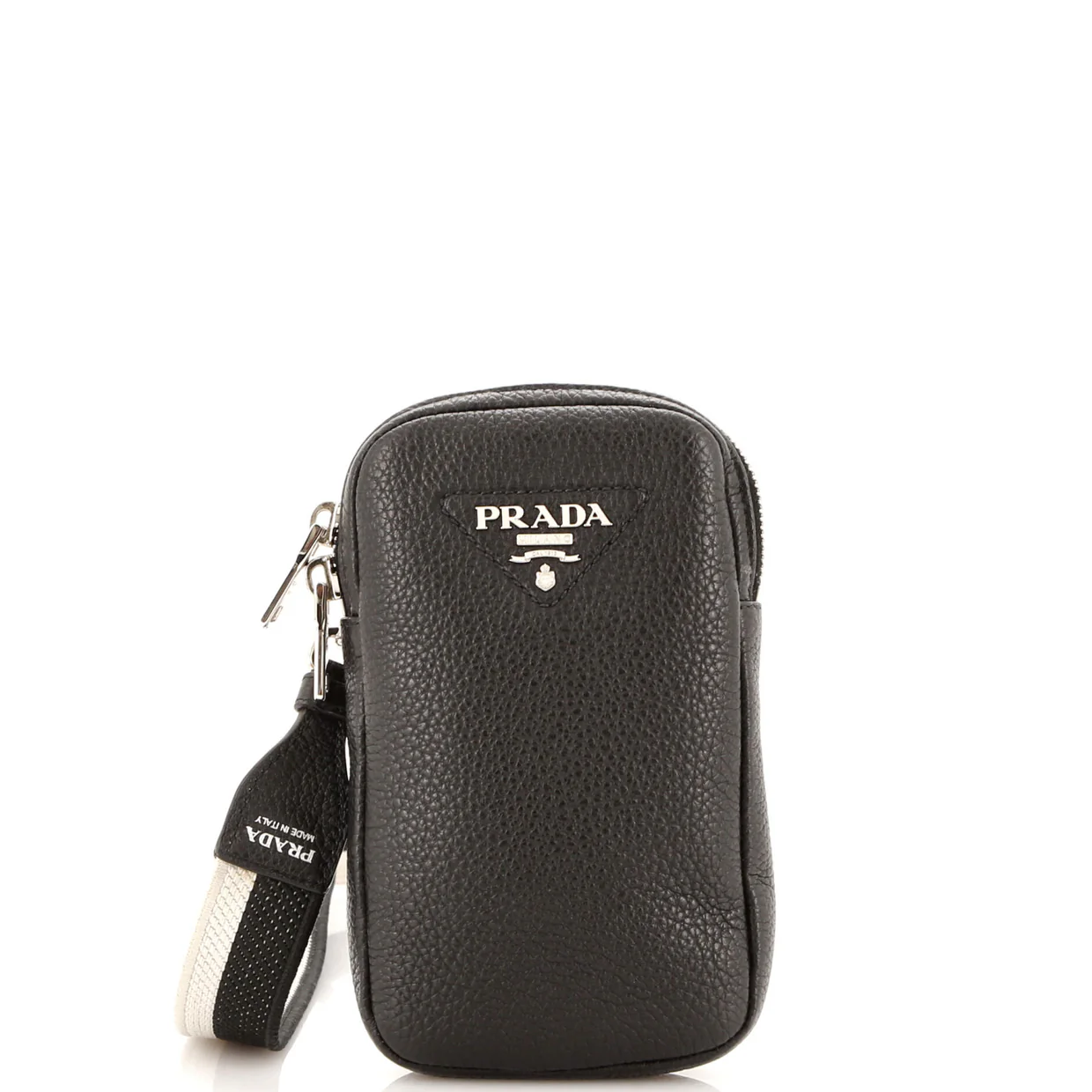 Flou Phone Crossbody Vitello Daino - Deep Luxury